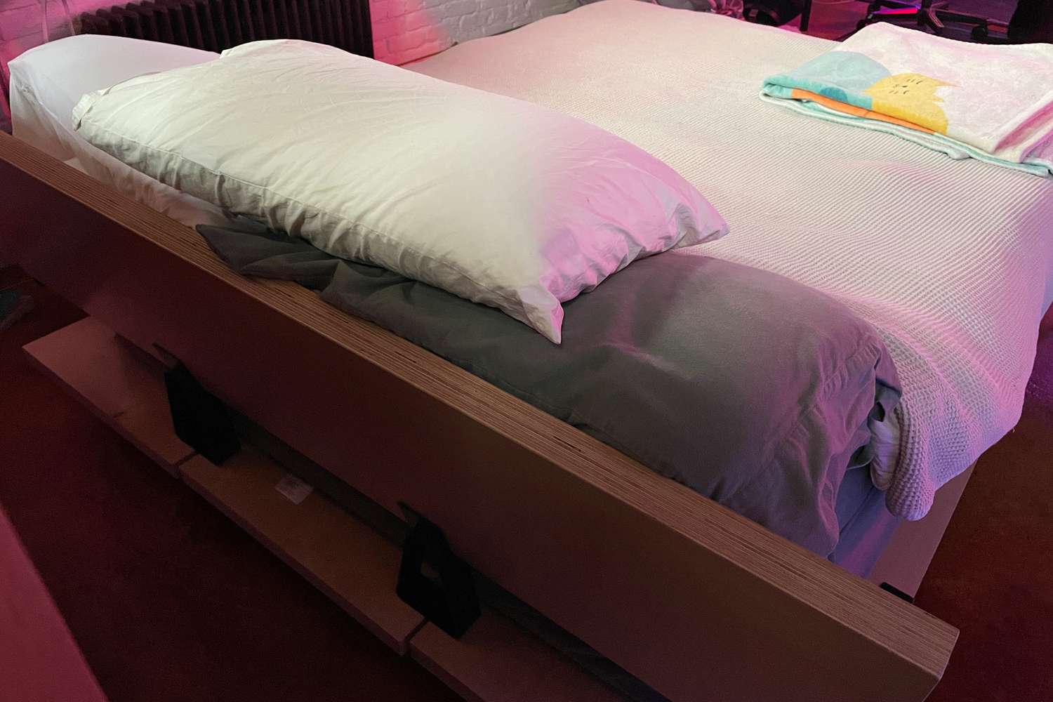 The Floyd The Bed Frame after assembly