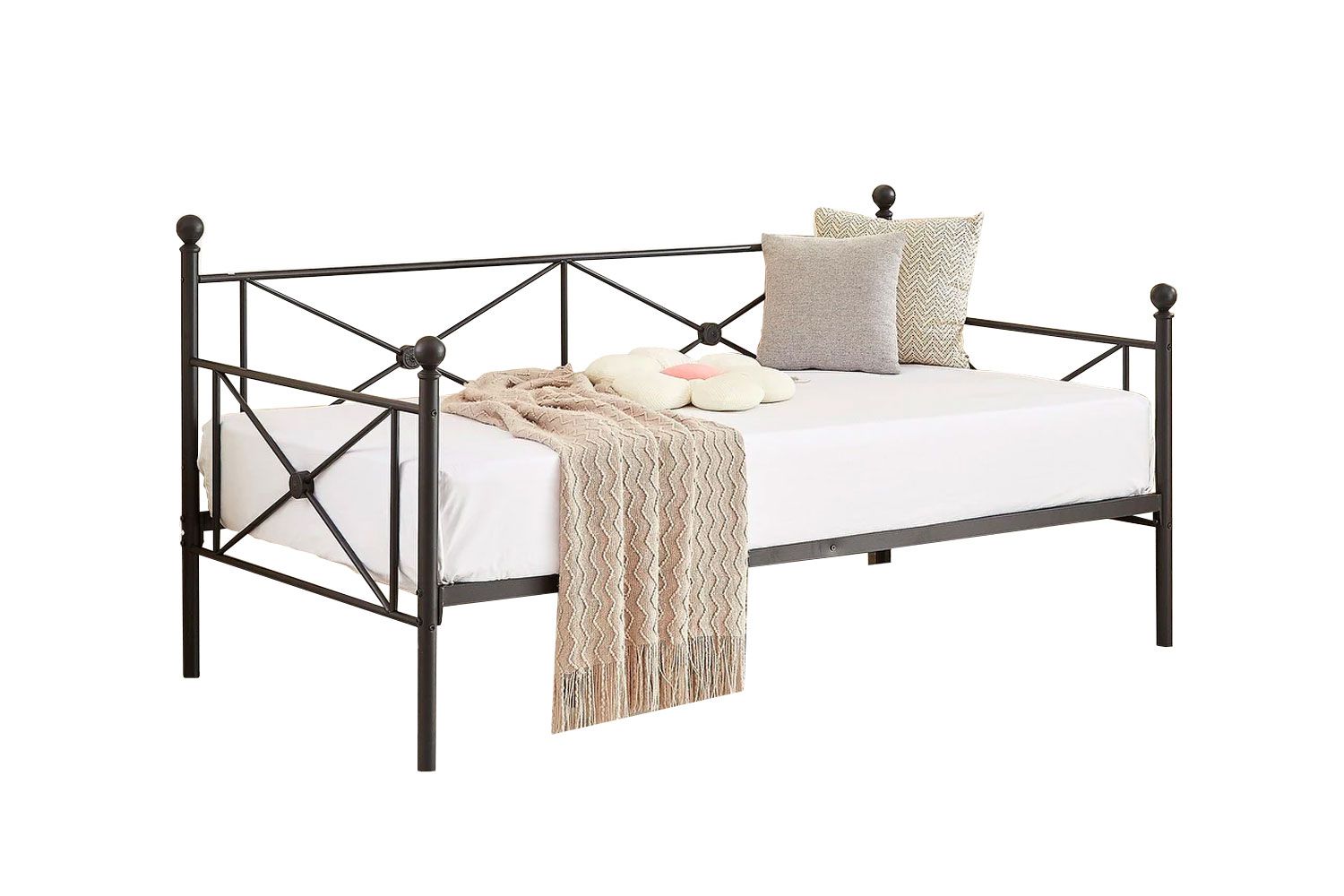 Vecelo Classic Metal Daybed Frame