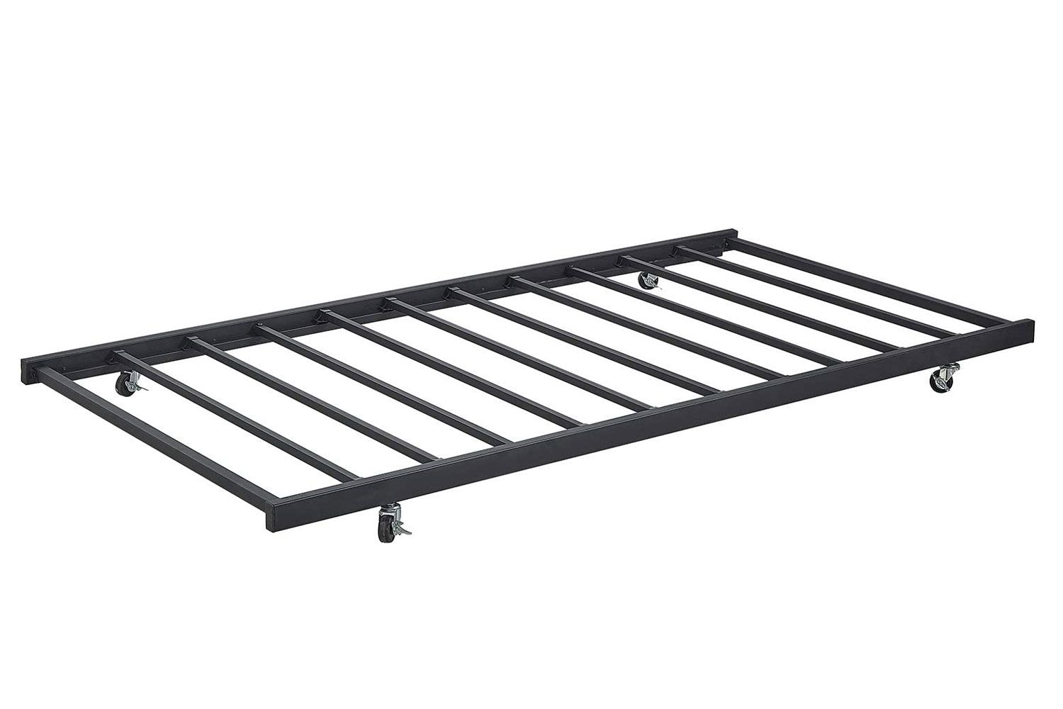 Vecelo Twin Roll-Out Trundle Bed Frame